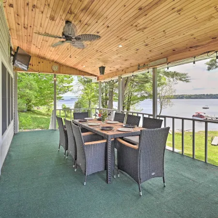 Lakefront Gloversville Home w/ Beach + Dock!