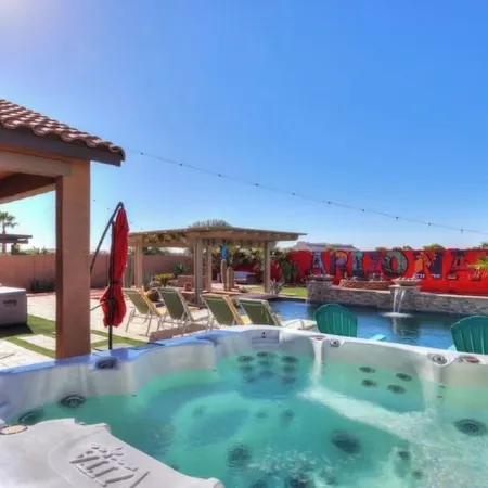 Swim up Oasis, Hot Tub, Game Room, 100” TV