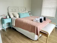 Family friendly and dog welcoming home, minutes from the beach in Old Orchard!