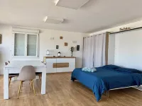 Rooftop luxury jacuzzi terrace sea view city center