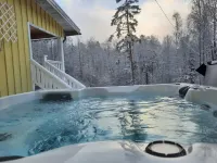 private wellness house med private outside jacuzzi, sauna, massagechair and gym Hotels in Hagfors