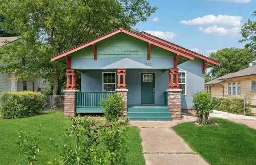 Charming  2-bedroom two bath  house in fantastic Tulsa with office/ fitness room