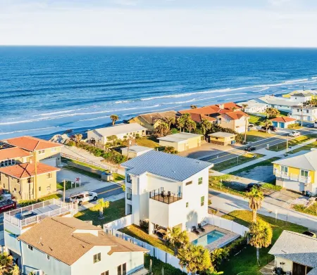 NEW Directly Across from Beach with Pool