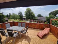 Vacation apartment with direct access to the cycle & footpath around Lake Halbendorf Hotel di GroB Duben