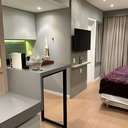 Get a flat 506 Chácara Santo Antônio. Отели рядом с достопримечательностью «Бизнес-центр EZ Towers»