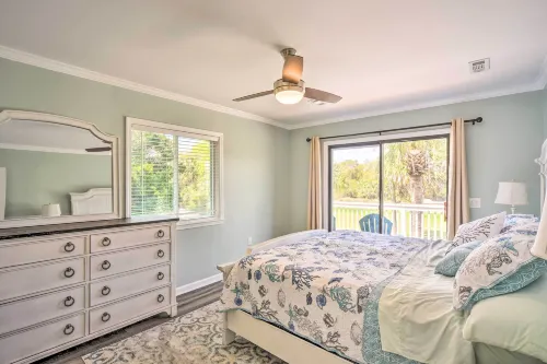 Sunny Edisto Island Duplex - Half Mile to Beach!