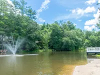 Lakeview 1BR Condo w Deck Walk to Village Hotéis em Flat Rock