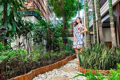 庭 ヴィアンルアン リゾートの写真