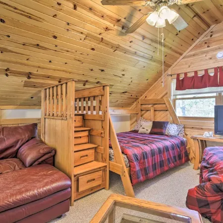 Hurley Lakefront Hideaway w/ Fire Pit & Dock!