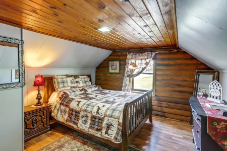 Quiet Shiloh Retreat w/ Spacious Yard & Fireplace!