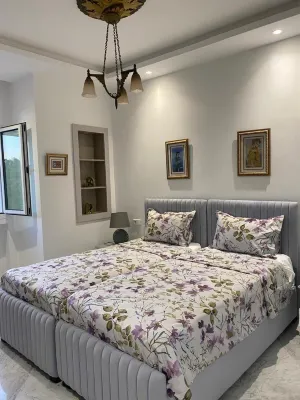Luxurious Sea View with Private Beach in Gammarth Marsa