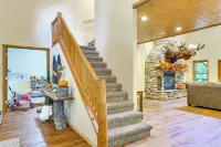 Private Deck and Fire Pit Adirondack Family Home
