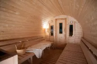 Small romantic apartment with sauna, garden, pool