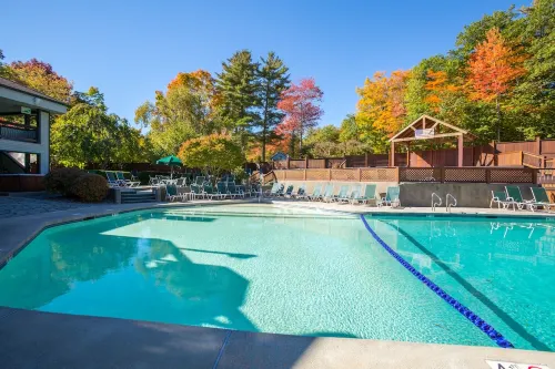 Resort home with Private hot tub , fireplace, pools, pond, WIFI