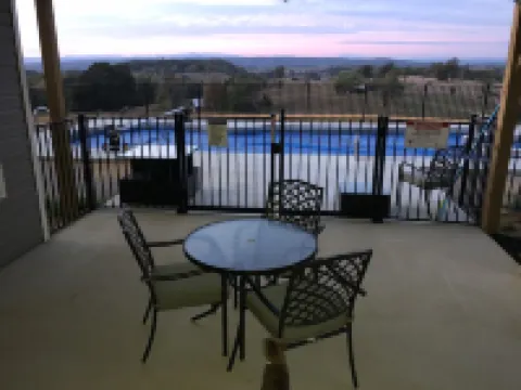 Walkout suite with private pool, close to I-81, VT, RU, aquatic center & Rec