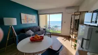 Magnificent apartment with sea view/climate/parking/wifi