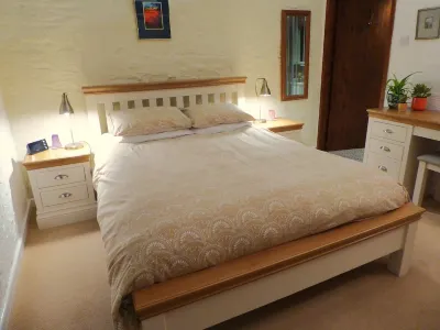 Cosy barn for couples in peaceful rural surroundings near Bude coast