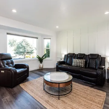 Modern hideaway in Logan Utah with changing sand table.