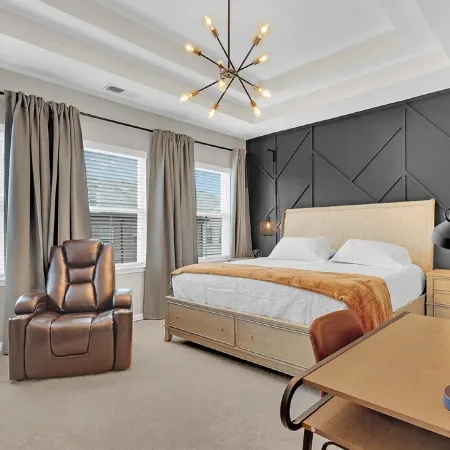 Modern 2Br Townhome  King Beds Near Mall GA Отели в г. Буфорд