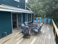 Prairie retreat with 40 acres! Near Iowa City, Cedar Rapids, and Amana Colonies.