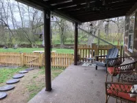 Antietam Toll House~ an historic waterfront cabin with fully fenced yard.