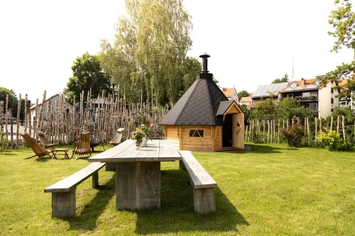 Vacation home Heuliebe, barbecue hut, whirlpool, outdoor sauna