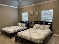 Beautiful 8.5 acres farm house with sunroom and basketball court