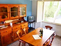 Apartment with veranda and garden just 300 meters from the sea