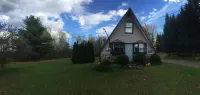 A-framed Adirondack cottage near Great Sacandaga Lake