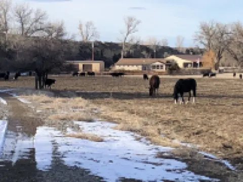 Beautiful private Big Horn River Ranch House
