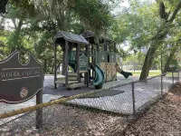 Private 4 bedroom house near the beach with pool, hot tub, fire pit, game room.