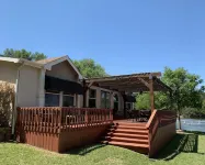 Peace on Possum Kingdom Lake- WATERFRONT with a large deck to escape and relax