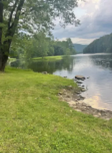 Spend your time relaxing with a view of the Allegheny River