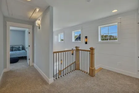 Bright airy lakeside home in gated community