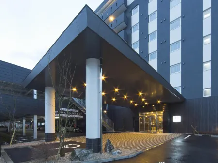 Hotel Route-Inn Yamaguchi Yuda Onsen Отели рядом со станцией Станция JR Yudaonsen