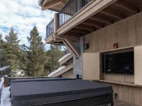 MTNLUX One of a Kind Fire Tower in Big Sky with hot tub & fitness/game room.