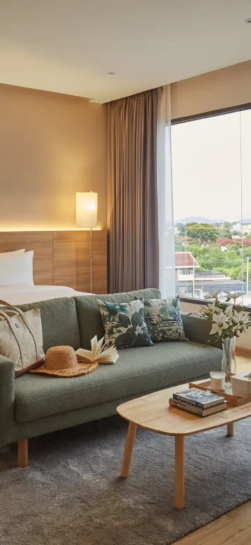 ห้องพรีเมียร์ เตียงเดี่ยว 2 เตียง