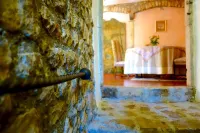 Sermoneta Historic Stone Village House with Pool in a Medieval Hill Town Close to Rome and Naples