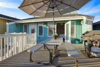 Steps to Beach w/ Patio+deck Foosball Happy Bottom Beach House by Avantstay