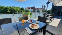 Park Hotel & Restauracja Browar Brzeg - breakfast