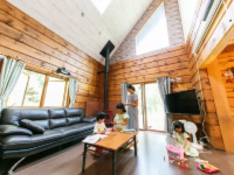 ログハウスせせらぎ 都留のホテル