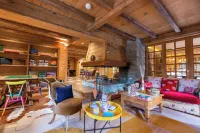 Magic Megève Bois Hotel a Demi-Quartier