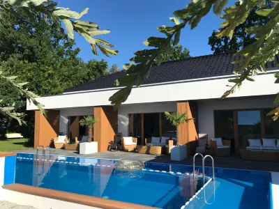 House With a Private Swimming Pool and Sauna