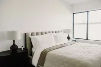 Modern Townhome with Skyline Views, Heated Balcony & Curated Art in Downtown DSM