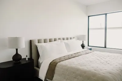 Modern Townhome with Skyline Views, Heated Balcony & Curated Art in Downtown DSM
