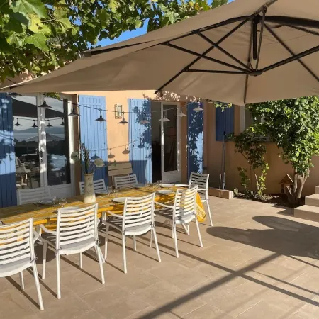 Aux Issambres: 14 Person Villa, Swimming Pool, Bowling Green and Beautiful Sea View