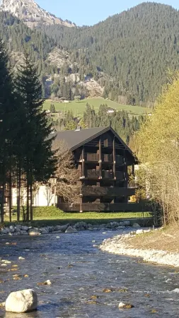 6 Pers Cosy apartment  with suny South view close ski slopes and the river