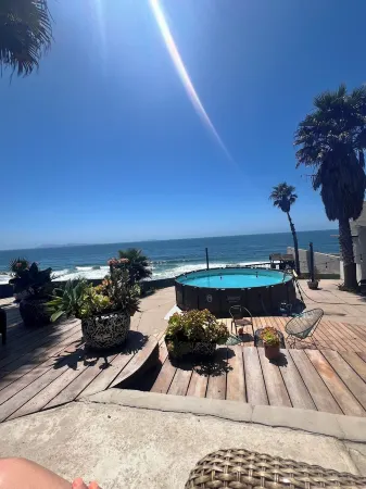 Ocean front view - Beach house Tijuana- Playas de Tijuana Отели рядом с достопримечательностью «Плайяс Де Тихуана»