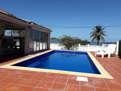 View of the magnificent François Bay