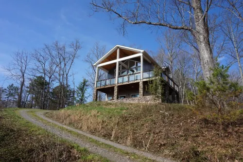 Scenic Smokey Mountain view